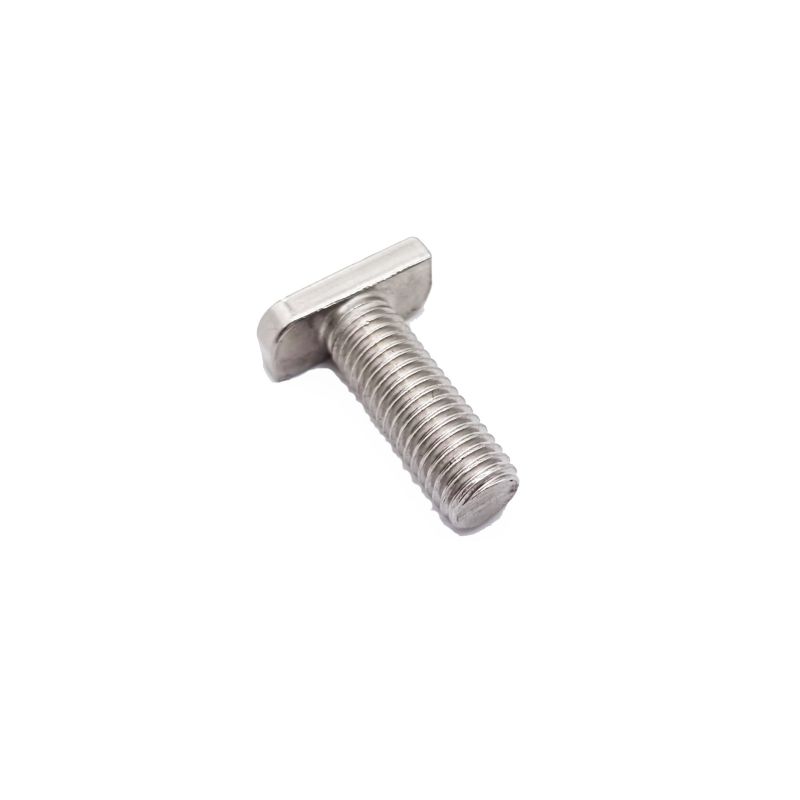 304 316 Stainless Steel M6 M8 M10 T Head Bolts for Aluminum Profile